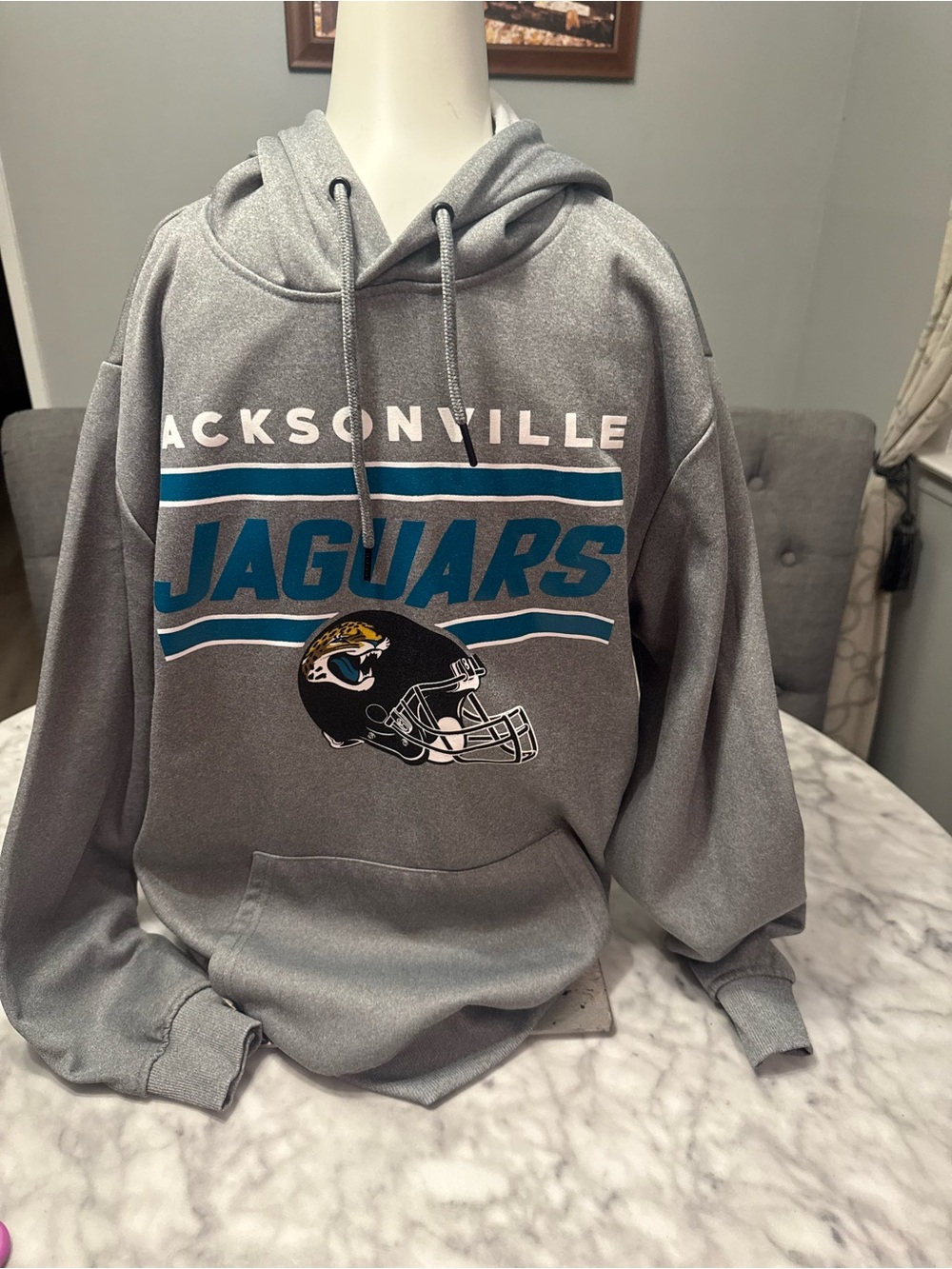 Jacksonville Jaguars Gray Team Hoodie